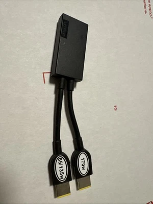 Lenovo ThinkPad Workstation Dock Slim Tip Y Cable DY1841 FREE SHIPPING USED - Image 1 of 4