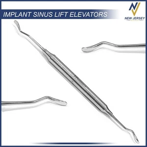 Implantat Sinus Lift Aufzüge Oralchirurgie Knochentransplantat 1308-3 Instrumente hohl - Bild 1 von 1
