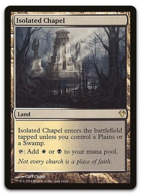 Isolated Chapel #16 (LP) Magic Modern Event Deck MD1 Magic MTG - Image 1 of 2