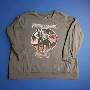 Fleetwood Mac Rumors Gray Pullover Sweater Size 1 (Large) - Picture 1 of 6