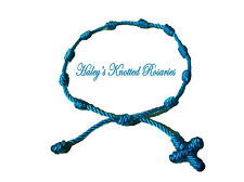 Knotted Rosary Bracelet - Turquoise 