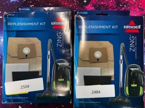 2 Bissell Zing 1895 Replenishment Kit For Vacuum Series 1668 1667 1673 Brand NEW - Picture 1 of 1