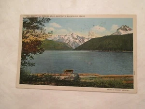 Idaho Postkarte Rotbarsch See Sägezahn Berge ID - Bild 1 von 2