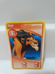 Morrisons Disneyland Paris 20th Anniversary Trading Card I1 SCAR
