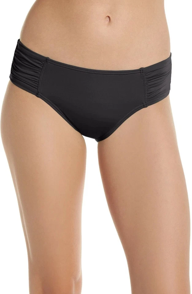 Tommy Bahama L113845 Womens Black Pearl High Waist Bikini Bottoms Size Medium - Image 1 of 1
