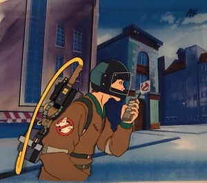 Real Ghostbusters Original Animation Production Art Cel DIC - Picture 1 of 1