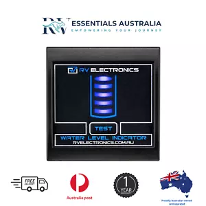 RV Electronics Water Tank Gauge Single Tank Black LED Level Indicator Real Time - Picture 1 of 6