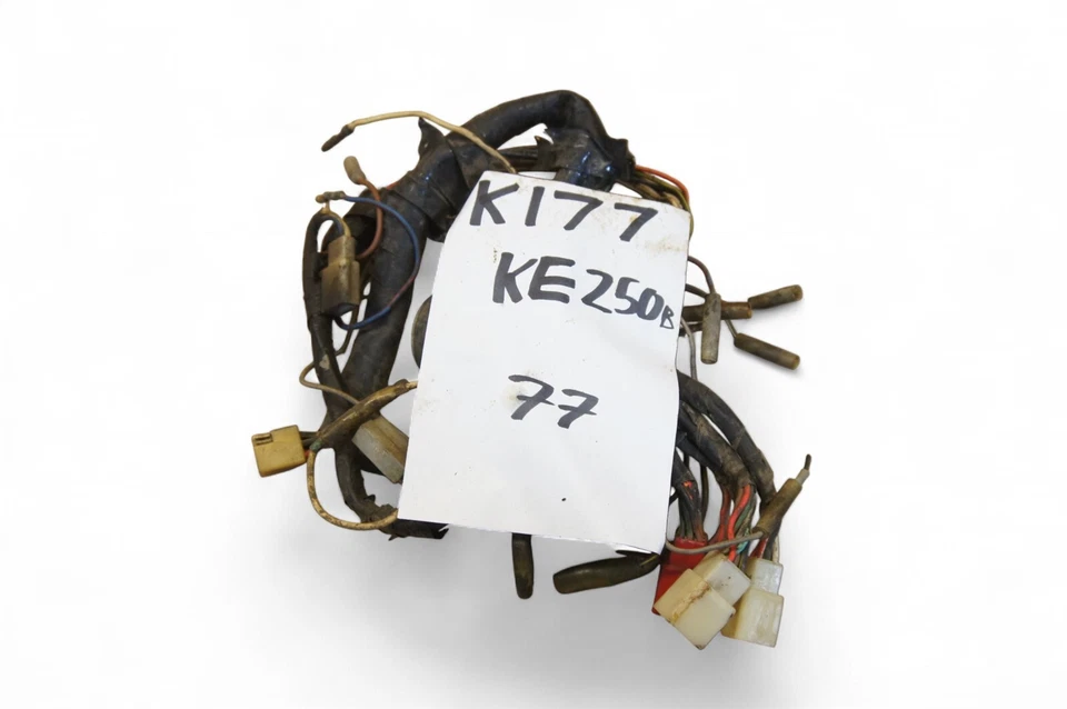 Kawasaki KE250 KE 250 main wiring wire harness loom *AH34 - Imagem 1 de 3