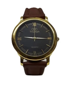 Triumph Audi Olympics Roman Numerals Quartz Wrist Watch Wristwatch - Picture 1 of 4