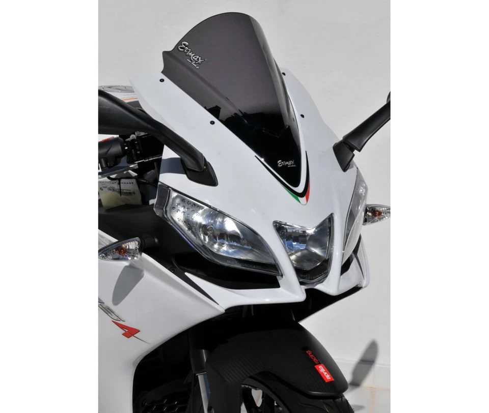 Aprilia 50-125 RS4-11/18-BULLE Aeromax ERMAX Negro CLAIRE-0708036 - Imagen 1 de 1