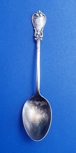 Cuchara vintage de plata de ley de 4" - Imagen 1 de 5
