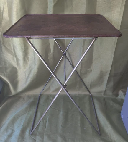 Vintage Folding Portable Durham Handi Table Cover