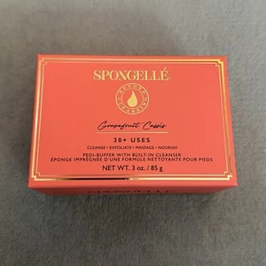 Spongelle Pedi-Buffer - Grapefruit Cassis. 85g 30+ Uses. Brand New Boxed - Picture 1 of 4