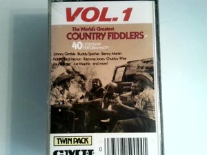 World's Greatest Country Fiddlers Volume 1 & 2 (Cassette, 2 Tapes) New Sealed - Picture 1 of 3