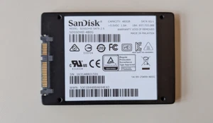 SanDisk Ultra II 480GB,Internal SSD,2.5inch(SDSSDHII-480G) Solid State Drive - Afbeelding 1 van 2