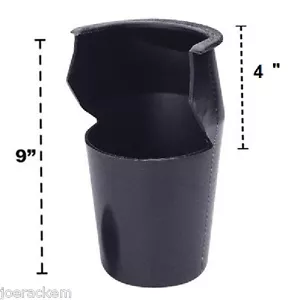 Black Molded Pockets - Set of 6 Pool Table Pockets - Poly-Vinyl - Picture 1 of 3