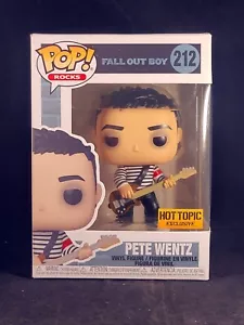 Funko Pop Rocks 212 Fall Out Boy Pete Wentz Hot Topic - Picture 1 of 5