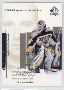 2004-05 SP Authentic Tomas Vokoun #51