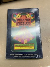 NEW NOS SEALED TEXAS INSTRUMENTS TI-99/4A Pyramid Puzzler Scott Foresman