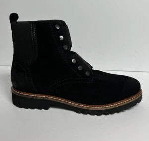 Softwalk Womens Indiana Boot Black Suede Size 9 M - Picture 1 of 6