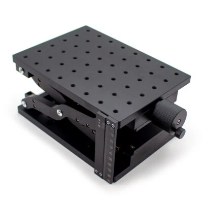 Mesa elevadora eje Z manual ajuste fino desplazamiento de etapa deslizamiento precisión Foto 1 de 4