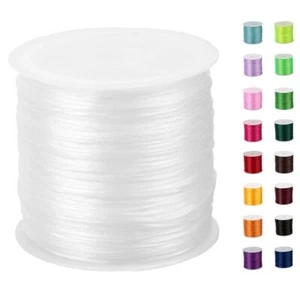 1mm Elastic String Stretchy Bead Cord String for Bracelet Beading Jewelry Making - Picture 1 of 7