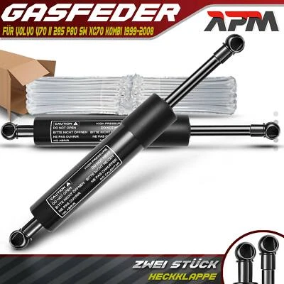 2x Gasfeder Heckklappe Dämpfer 318 mm 1200 N für Volvo V70 II 285 P80 SW XC70 - Bild 1 von 4