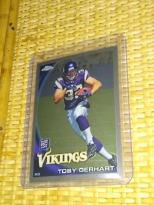 2010 Topps Chrome NFL Football #C-216A Toby Gerhart RC Minnesota Vikings - Picture 1 of 2