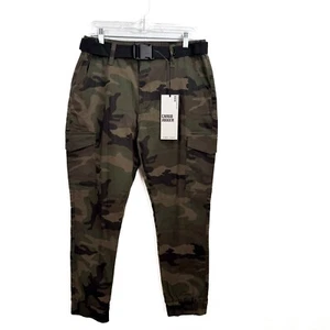 Almost Famous Cargo Jogginghose Camo Print Gürtel Freizeithose XL - Bild 1 von 5