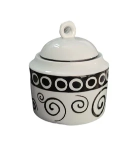 MIKASA EAST VILLAGE Covered Sugar Bowl L5842 New Fine China - Picture 1 of 5