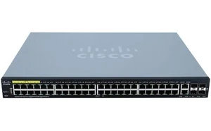Cisco - SG350-52P-K9-EU-Small Business SG350-52P-Commutateur - L3-géré-48x10/100/10 - Photo 1/3