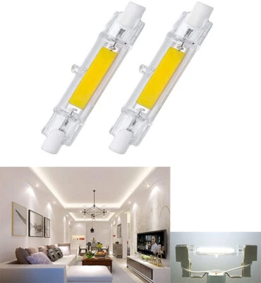 78mm R7S LED J T-ype T3 120V Dimmable Double Ended LED J78 Flood Landscape Light - Image 1 of 4