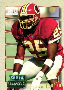 1993 Pro Set Power - Power Prospects Tom Carter #PP40 (RC) - Redskins - Picture 1 of 2