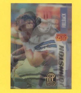 Tarjeta de inserción AP Sportflix 1995 Daryl Johnston Dallas Cowboys prueba de artista - Imagen 1 de 1