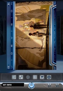 Topps Star Wars Card Trader 2025 Widevision S3 Blue Rare - The Ghost Crew Mural - Picture 1 of 1