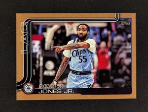 Clippers LA 2025-26 Topps Derrick Jones Jr. Gold 1345/2025  - Imagen 1 de 3