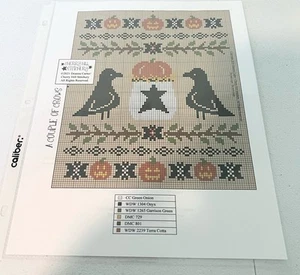 Cherry Hill Stitchery “A Couple Of Crows” Cross Pattern 2021 - Picture 1 of 1