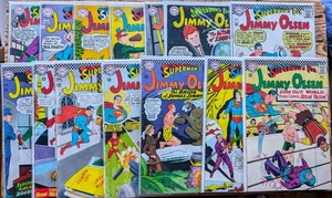 JIMMY OLSEN (SUPERMAN'S PAL) 14 Issues DC Silver Age Mid-Grade-Read Description - Picture 1 of 15