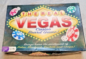 Imagination Real Vegas Casino Game – Poker/Blackjack/Roulette/Craps Party Set - Picture 1 of 13
