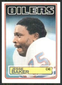1983 Topps #273 Jesse Baker Houston Oilers 2702 - Picture 1 of 2