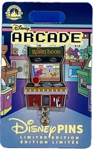 Disney Parks Pin 2023 Arcade Games Robin Hood Limited Prince John Sir Hiss Rhino - Picture 1 of 3
