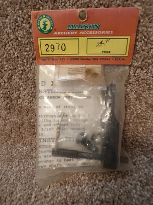 Vintage NOS Martin Archery 2970 3-D X Arrow Rest for Slide Slot Rest - Image 1 of 3
