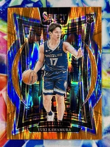 Yuki Kawamura 2024-25 Panini Select Orange Flash Prizm Rookie RC #76 Concourse - Picture 1 of 2