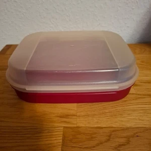 Tupperware Kleines Naschkätzchen Rot   - Picture 1 of 7