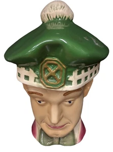 1976 Heritage China Ezra Brooks Decanter of Stan Laurel - Bright colors, 2 pcs - Imagen 1 de 8