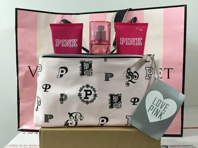 Victoria's Secret PINK ORIGINAL PINK BODY MIST 4,2 OZ + BODYLOTION + BODY WASH SET - Bild 1 von 2