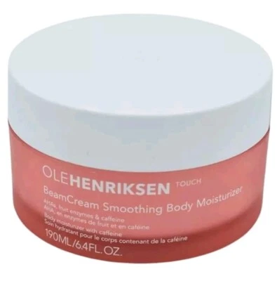 Ole Henriksen 触摸 BeamCream 光滑身体保湿霜 6.4 盎司全新无标签 — 第 1/4 张图片