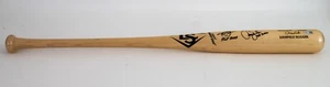 Todd Helton HOF 2024 & Larry Walker HOF 2020 Signed Louisville Slugger TriStar - Picture 1 of 3