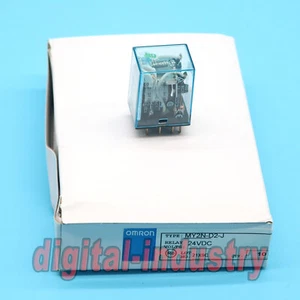 Brand New IN BOX 10PCS OMRON RELAY MY2N-D2-J 24VDC FREE SHIPPING - Picture 1 of 5