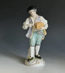 Antique German Porcelain Figurine Form Dresden Adolf Leube’s Painting Studio - Picture 1 of 11